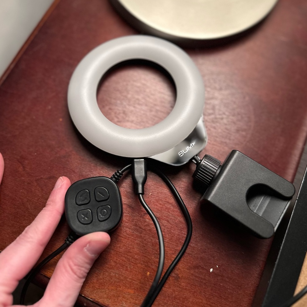 Video Conference Lighting Kit, Led Ring Light for Remote Working